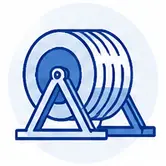 Wire pay-off and take-up system ico